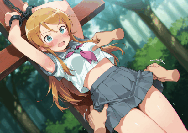 くすぐりエッチ イラスト集 高坂桐乃 - 画像 (2)