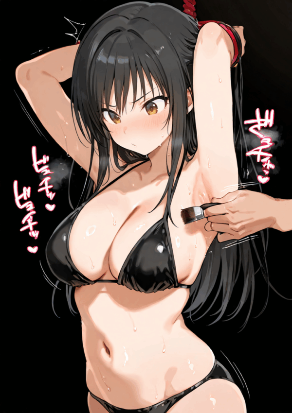 古手川唯イラスト集-拘束くすぐりエッチ- - 画像 (4)