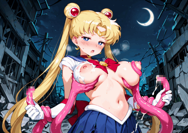 触手えっち イラスト集 セーラームーン - 画像 (2)