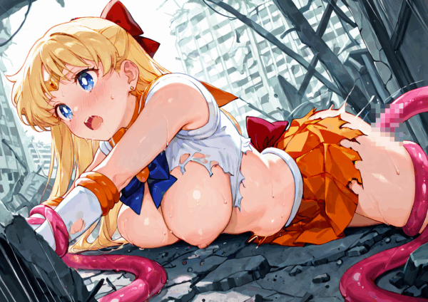 触手えっち イラスト集 セーラーヴィーナス - 画像 (9)