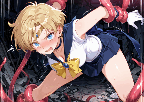 触手えっち イラスト集 セーラーウラヌス - 画像 (3)