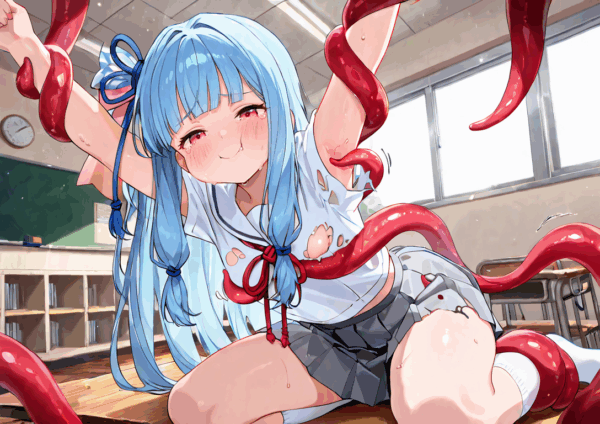 触手えっち イラスト集 琴葉葵 - 画像 (2)