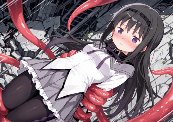 触手えっち イラスト集 暁美ほむら - 画像 (3)