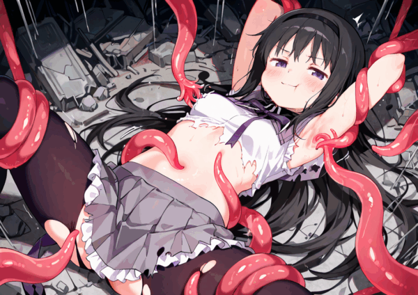 触手えっち イラスト集 暁美ほむら - 画像 (7)