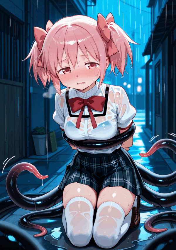 触手 イラスト集 魔法少女セット① - 画像 (7)