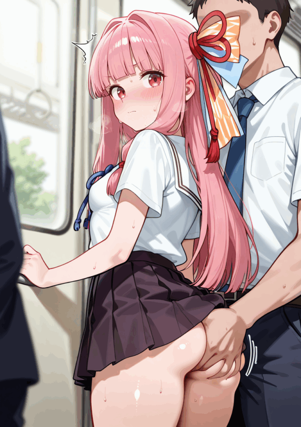 電車えっち イラスト集 琴葉茜(リクエスト作品) - 画像 (8)