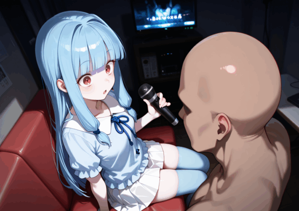 カラオケ集団えっち イラスト集 琴葉葵(リクエスト作品) - 画像 (4)