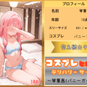 コスプレヒロイン デリバリーサービス 琴葉茜(バニー)