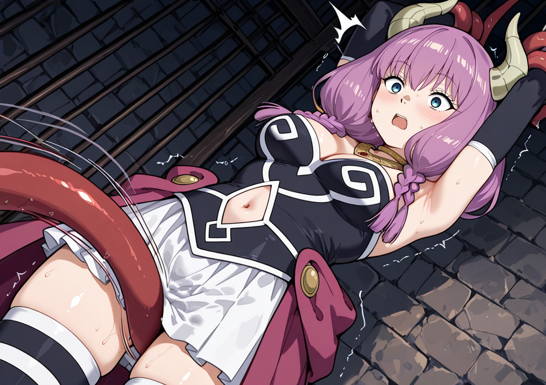 触手えっち イラスト集 断頭台のアウラ - 画像 (4)