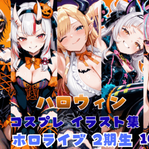 ハロウィン イラスト集 ホロライブ 2期生