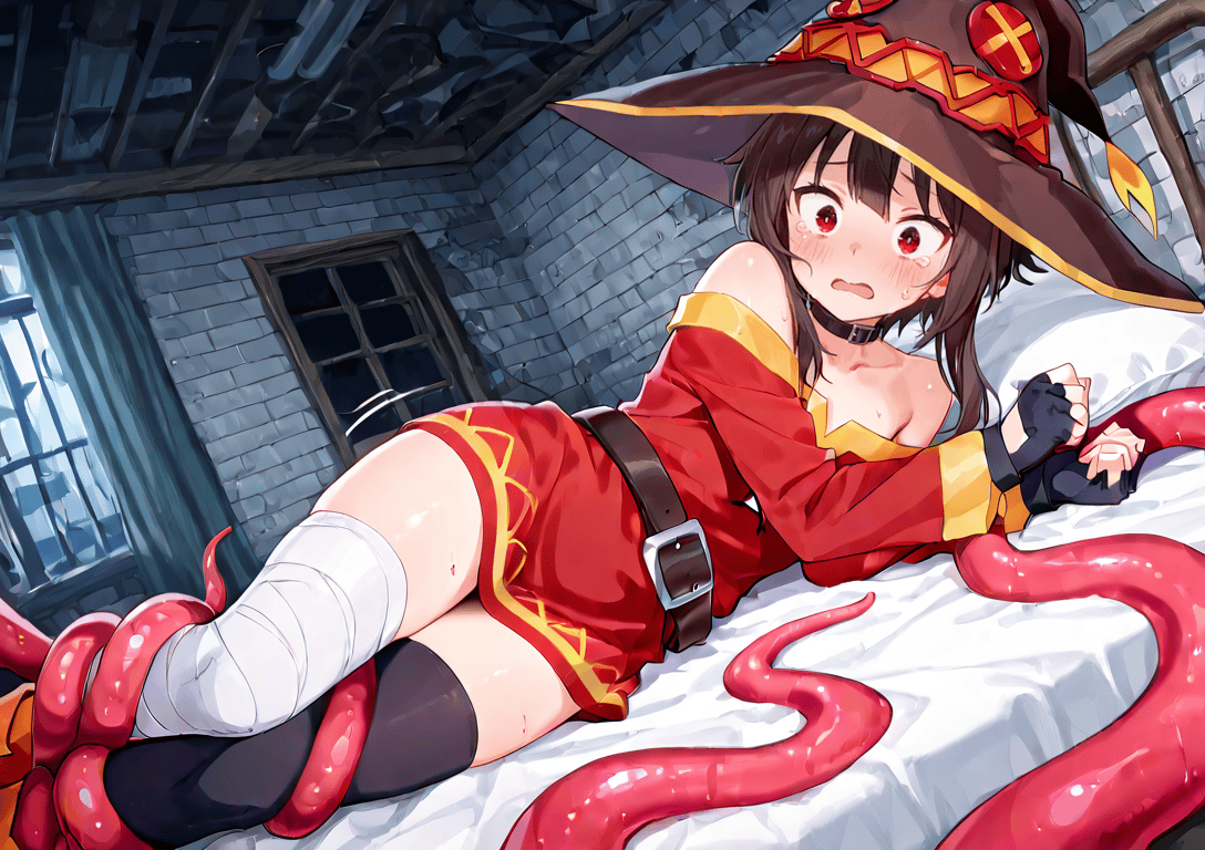 触手えっち イラスト集 めぐみん - 画像 (4)