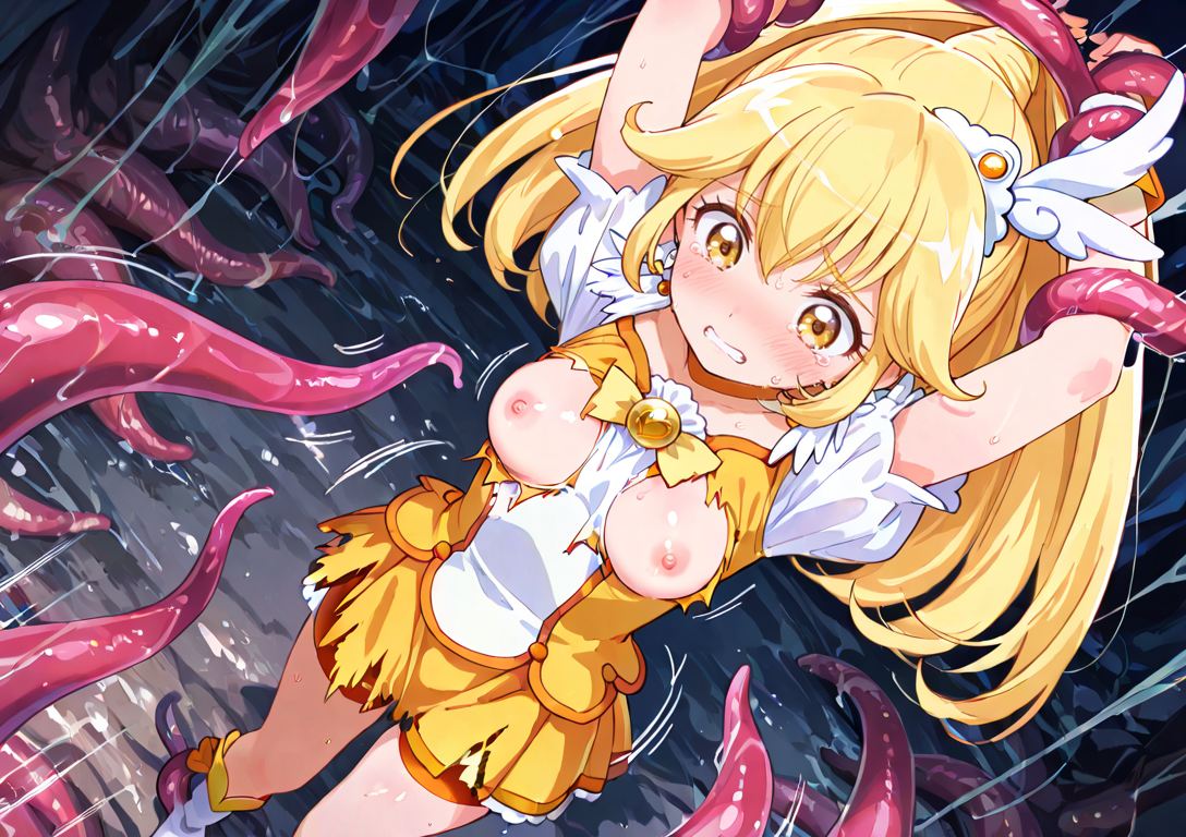 キュアピース イラスト集-触手えっち- - 画像 (4)