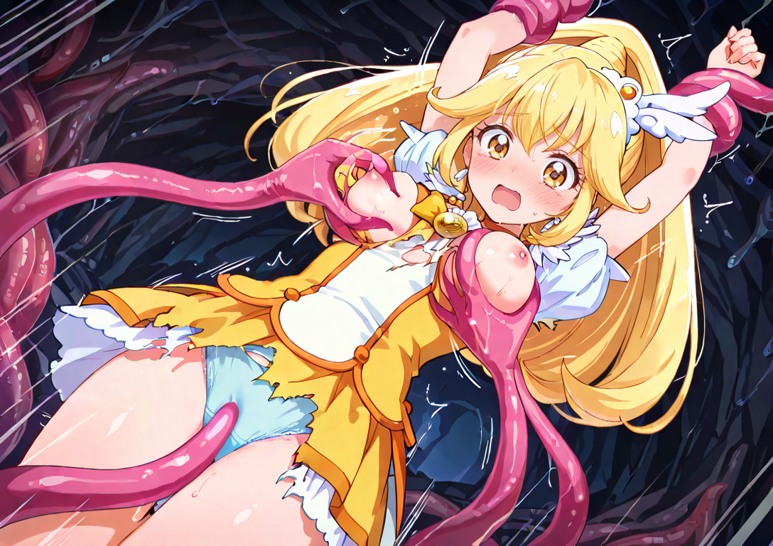 キュアピース イラスト集-触手えっち- - 画像 (5)